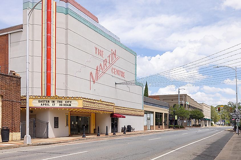 The Martin Centre, historic performing arts Theatre. Editorial credit: Roberto Galan / Shutterstock.com