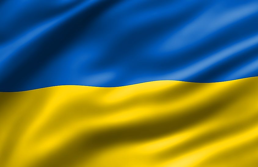 Ukraine national flag