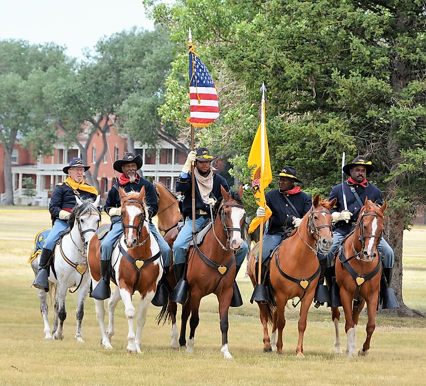 Fort D. A. Russell at Cheyenne, Wyoming.