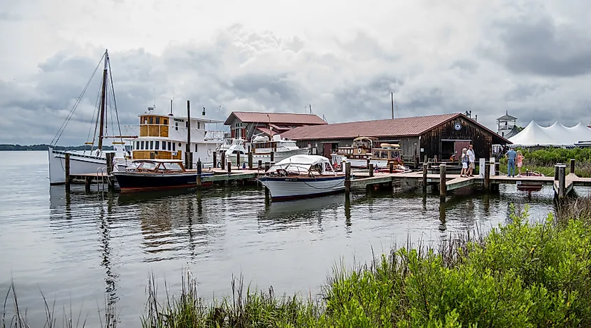 The Chesapeake Bay Martime Museum in St. Michaels, Maryland