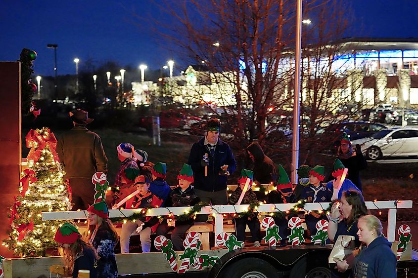 Madison City Christmas Parade in Madison, Alabama