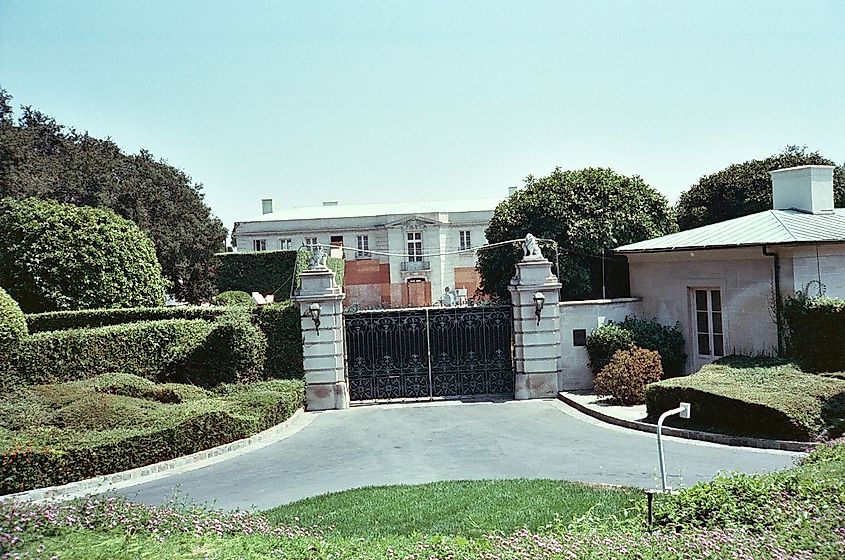 The Chartwell Estate, a French chateau-style mansion in Bel-Air