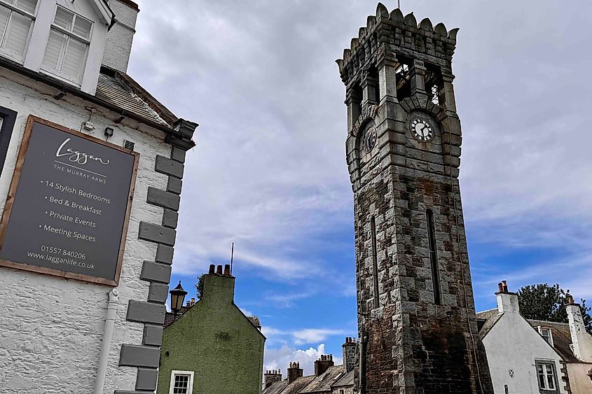 Gateway of Fleet Clock Tower and Murray Hotel Image credit Bryan Dearsley