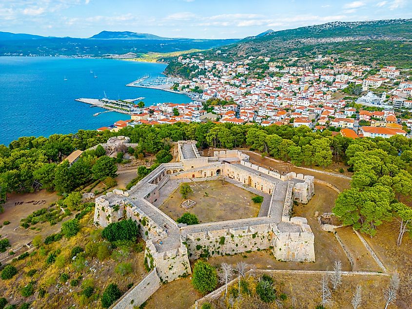 Palace of Nestor in Pylos, Greece.