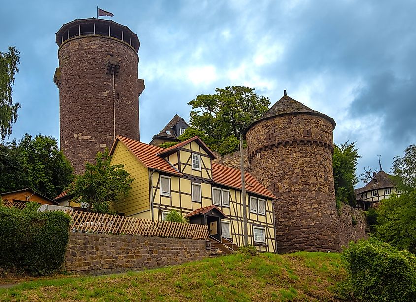 The famous Trendelburg Castle in Germany.