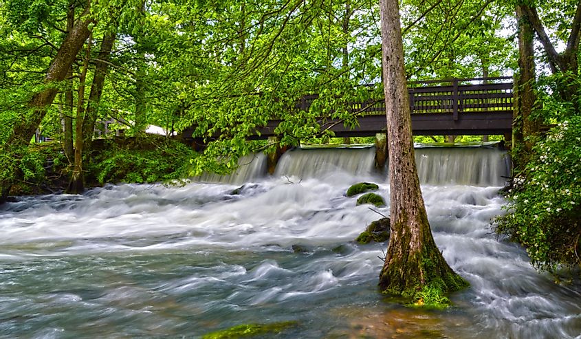 Maramec Spring Park is one of the beautiful spots to be found in Missouri.