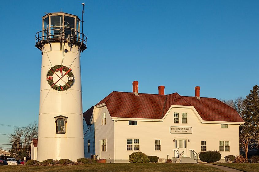 The Lighthouse at Chatham, Massachusetts.