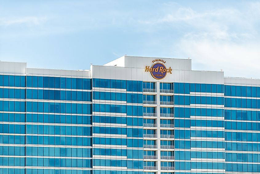 Seminole Hard Rock Cafe Hotel and Casino in Tampa, Florida. Editorial credit: Kristi Blokhin / Shutterstock.com