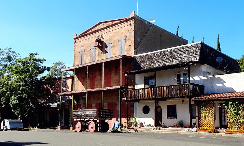 California Historical Landmark building in Mokelumne Hill.