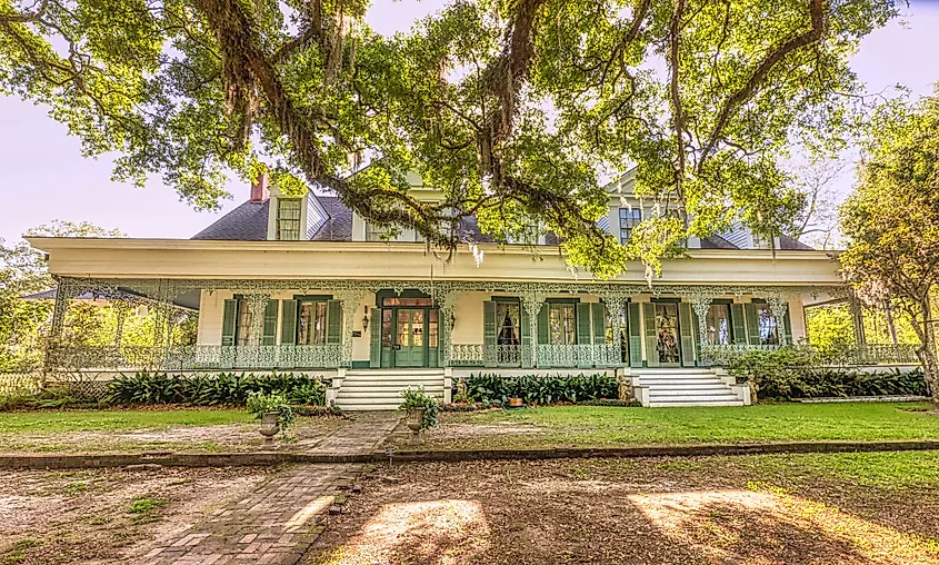 Myrtles Plantation in St. Francisville, Louisiana.
