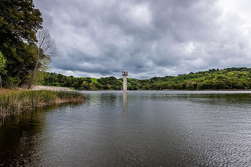 The Lafayette Reservoir in California.