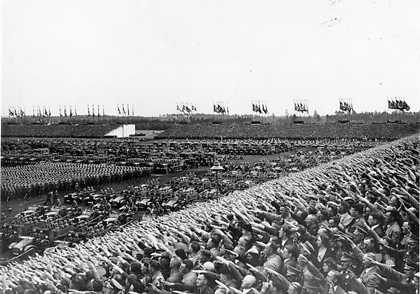 Nazi Party rally in Nuremberg, 1936