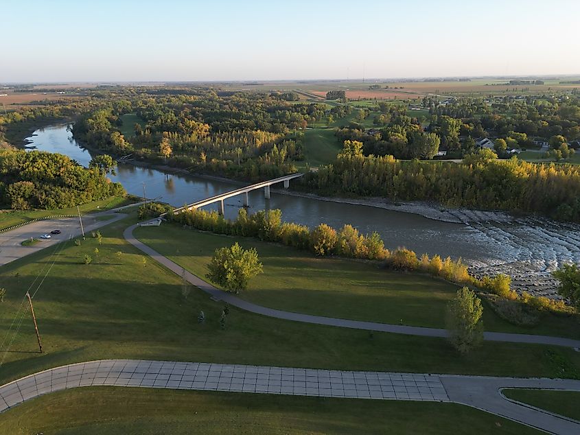 Red River Greenway, Grand Forks 