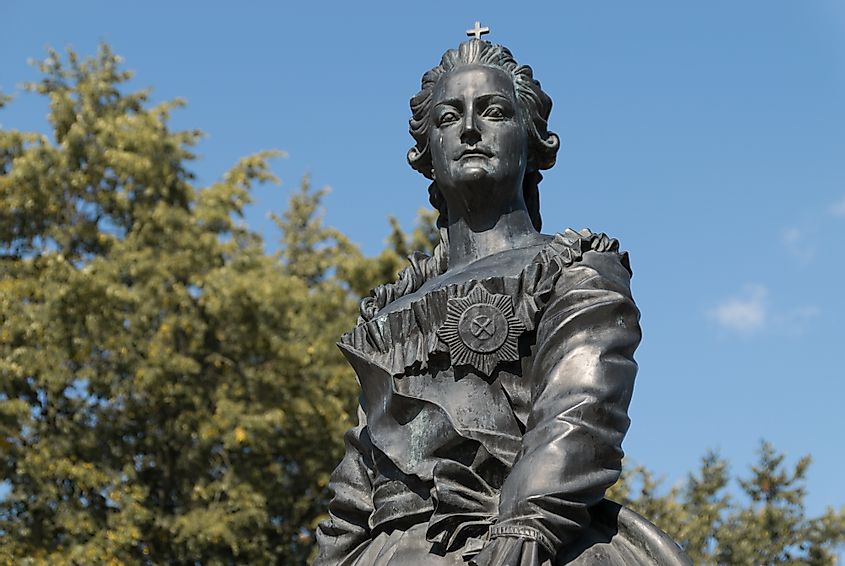 Monument to Catherine II (Catherine the Great) 