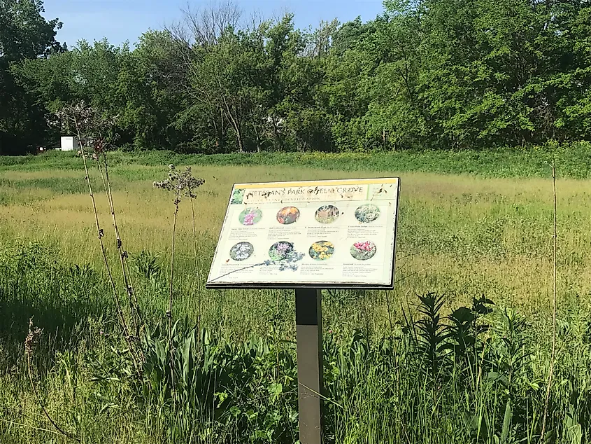 Veteran’s Park in Elm Grove, Wisconsin