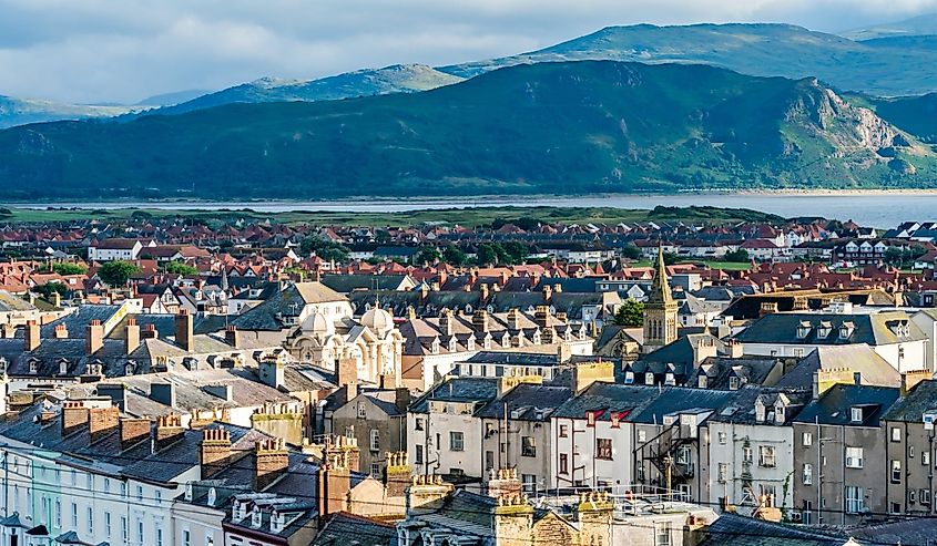 Overlooking Llandudno, the largest seaside town in Wales.
