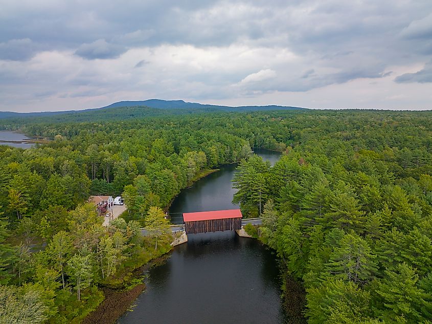 Landscape around Hancock, New Hampshire.