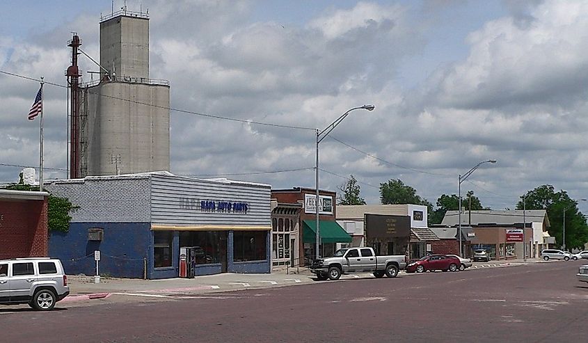 Downtown Milford, Nebraska