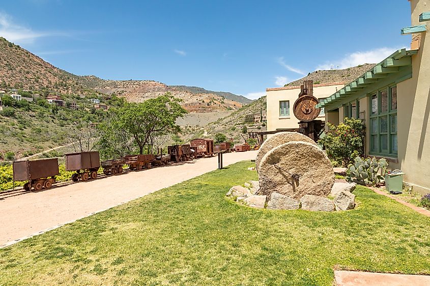 Historic Douglas Mansion in the Jerome State Historic Park, Arizona