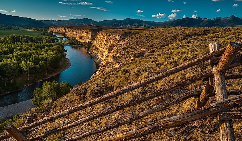 Salmon River Overlook from Discovery Hill, Salmon, Idaho