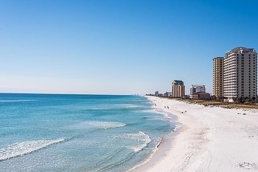 Scenic View of Navarre Beach Florida.