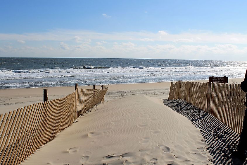 Beach at Fenwick Island State Park