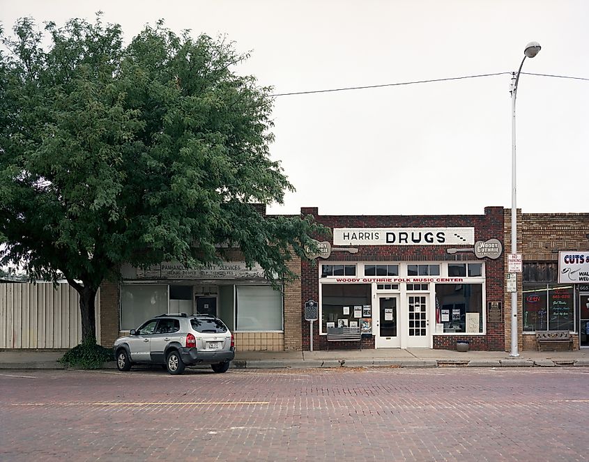 Pampa business district. 