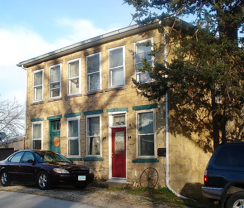 Historic home in Le Claire, Iowa