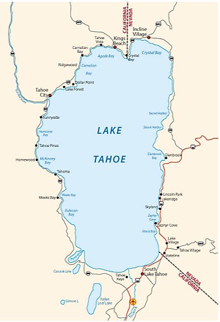 Lake Tahoe - WorldAtlas