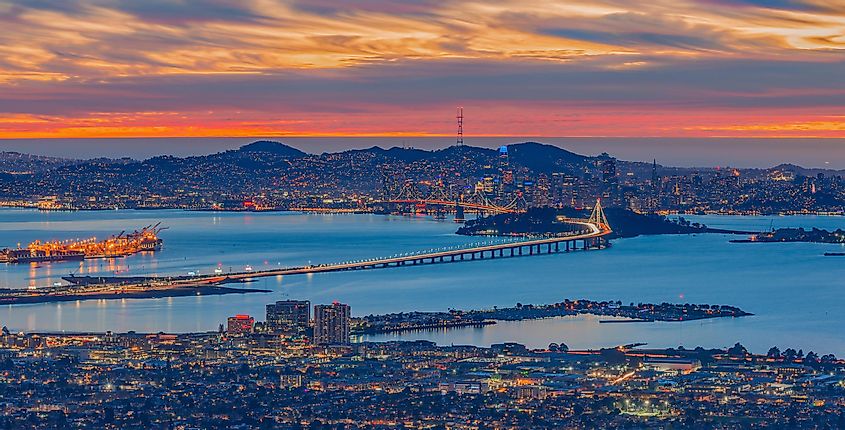  San Francisco Bay is an example of a tectonically produced estuary.