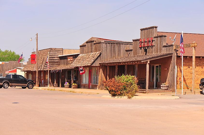 Downtown Freedom, OK.