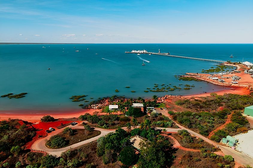 Broome is a town in the Kimberley region of Western Australia.