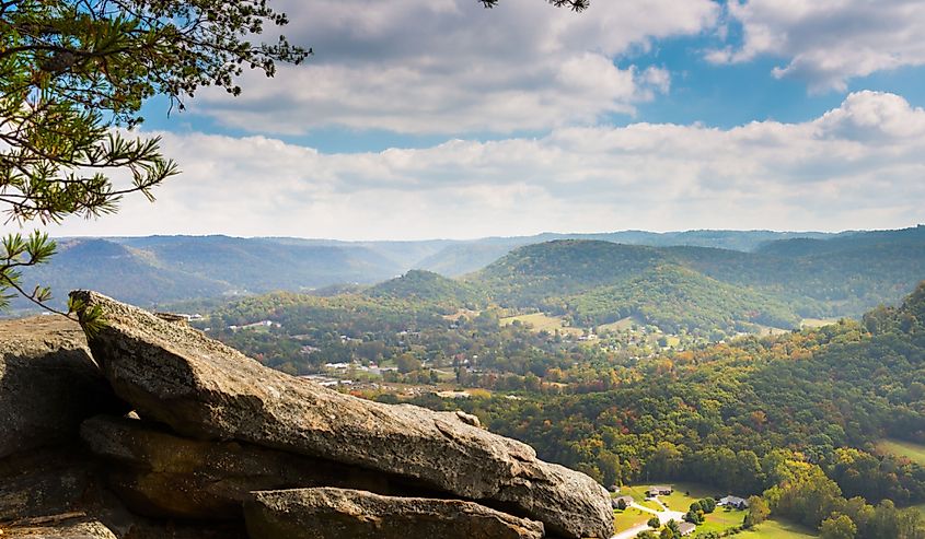 East Pinnacle Lookout near Berea, Kentucky