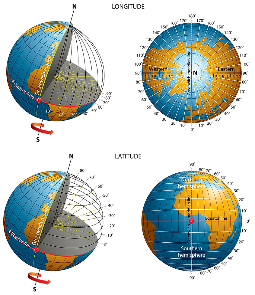 Circles Of Latitude And Longitude Worldatlas