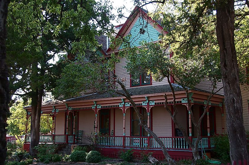 Heritage Farmstead Museum (also known as Ammie Wilson House) at Plano, Texas