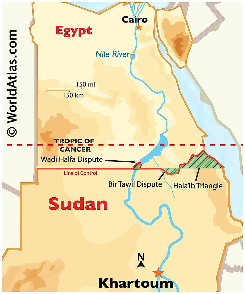 Sudan-Egypt border dispute