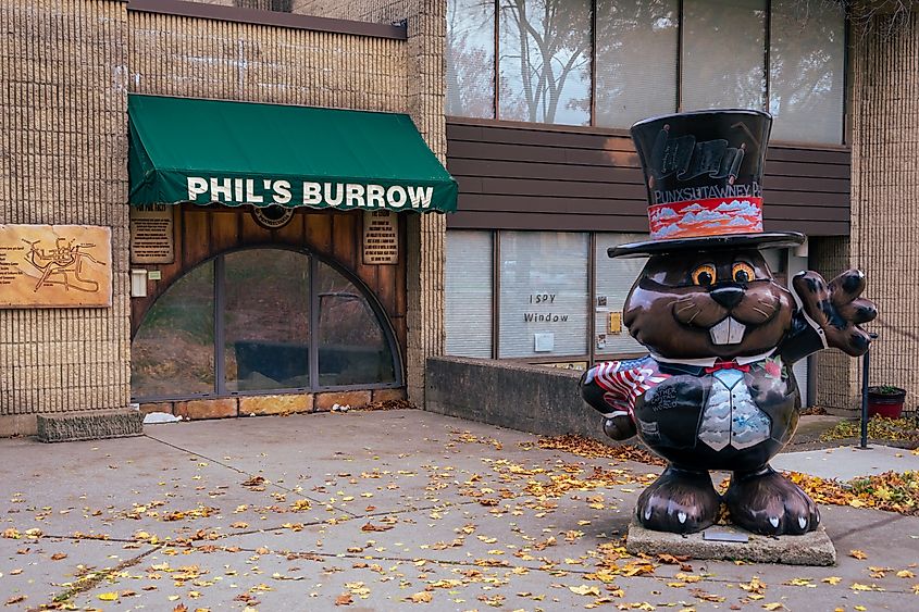 Punxsutawney Phil's Burrow