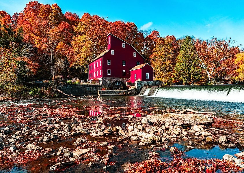 Red Mill Museum Village in Clinton, New Jersey.