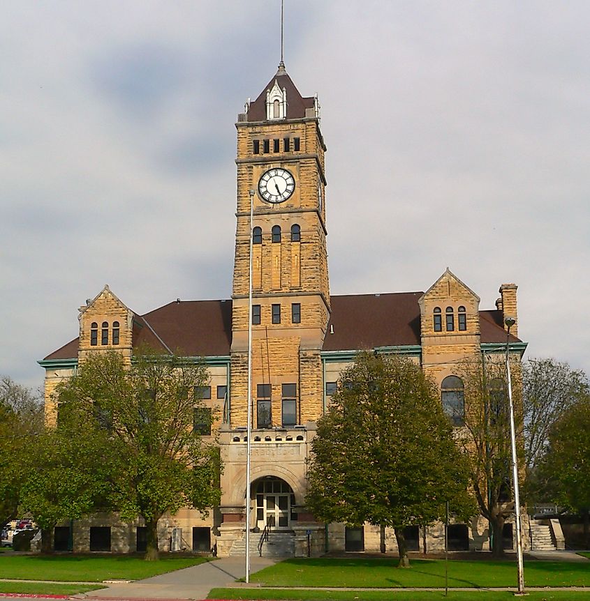 Mitchell County Courthouse in Beloit, Kansas