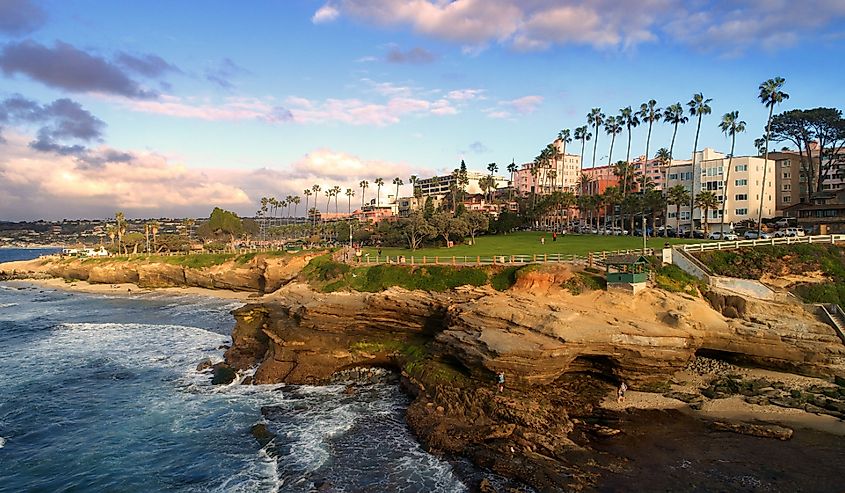 A beautiful shot of La Jolla, California