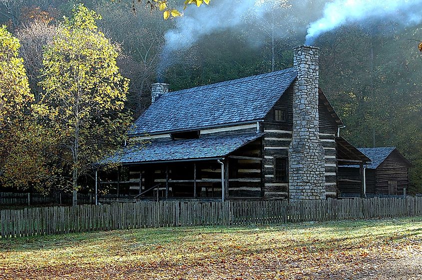 The Centerpiece of the Homeplace Living History Farm