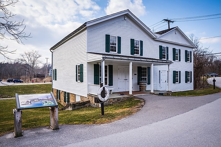 The Canal Exploration Center at Cuyahoga Valley National Park in Brecksville, OH.