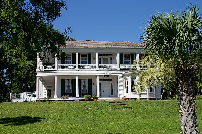 The historic Orman House in Apalachicola, Florida.