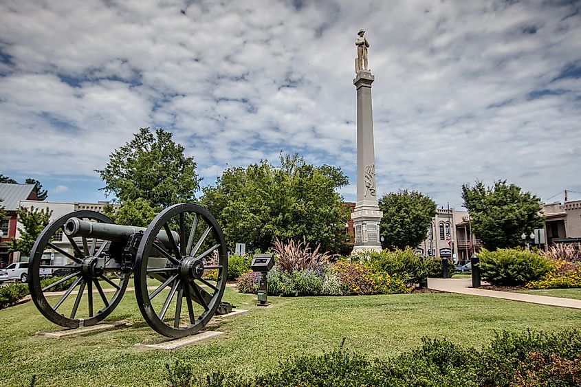  Civil war landmarks in historic Franklin, Tennessee