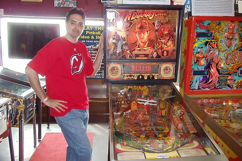 Silverball Museum Arcade, Asbury Park, New Jersey.