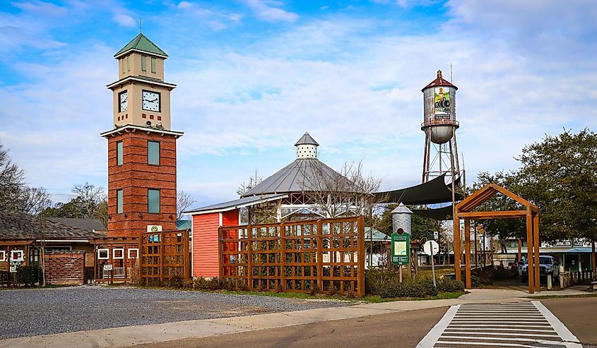 Downtown Covington, Louisiana is experiencing redevelopment and growth.