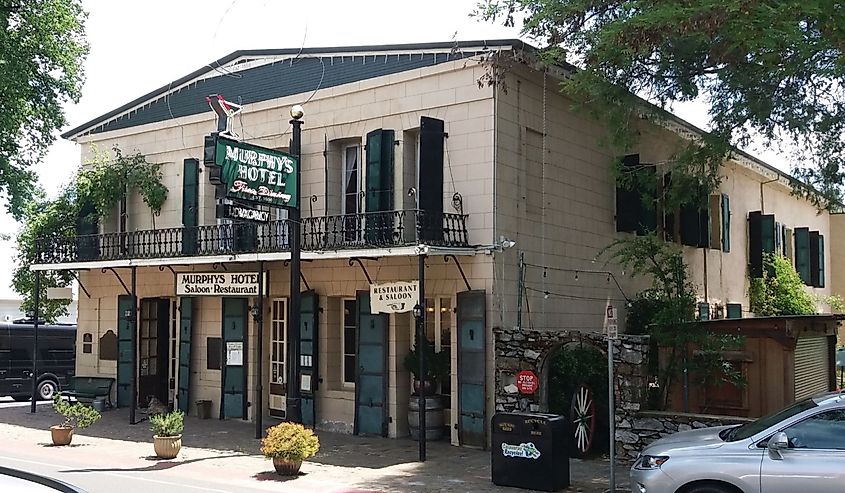 Murphys Hotel is one of the oldest hotels still operating in California