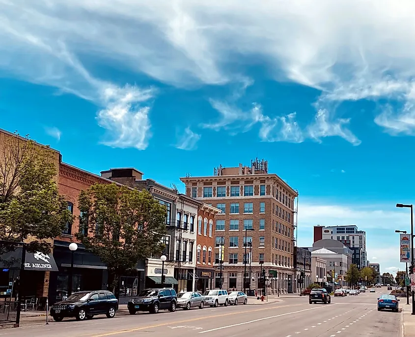 Downtown Iowa City, Iowa