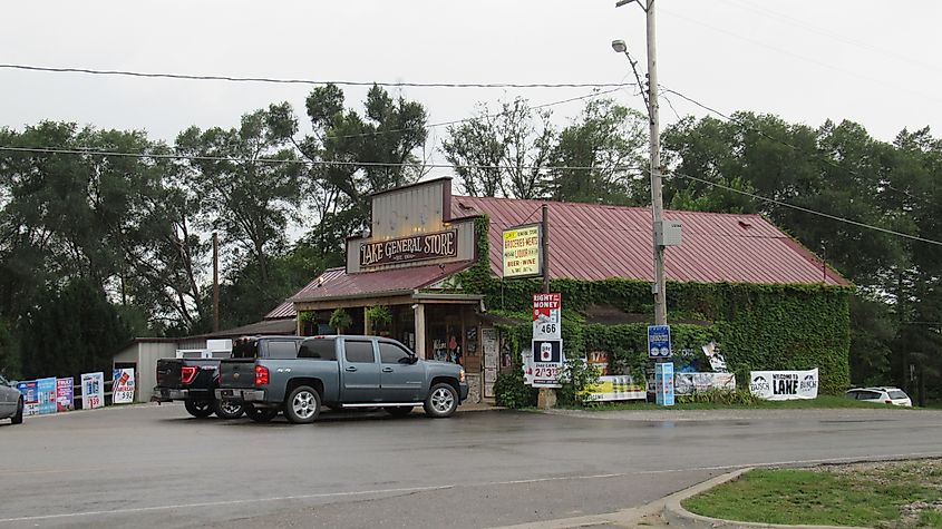 Lake General Store in Lake, Michigan.