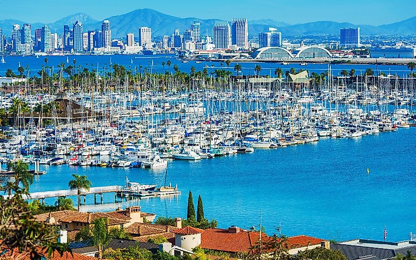 Panorama of San Diego, California